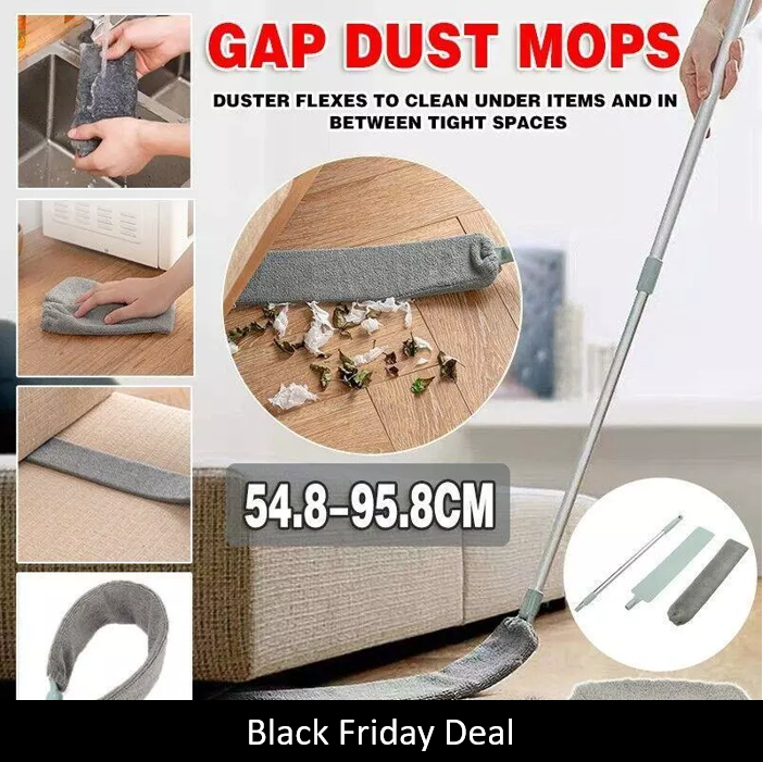 Retractable Gap Dust Cleaner Long Handle Flexible Gap Dust Mops For Sofa Bed