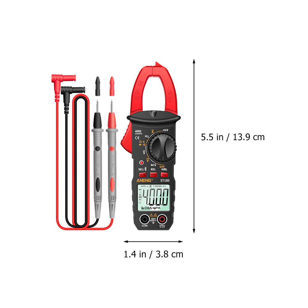 Clamp Meter Clamp Multimeter DC Clamp Meter Digital AC DC Current Clamp Meter