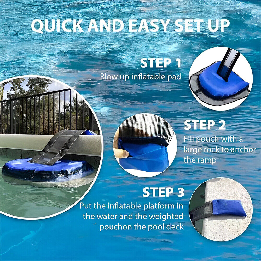 Pool Escape Net Animal Saving Escape Ramp Oxford Fabric Pools Critter