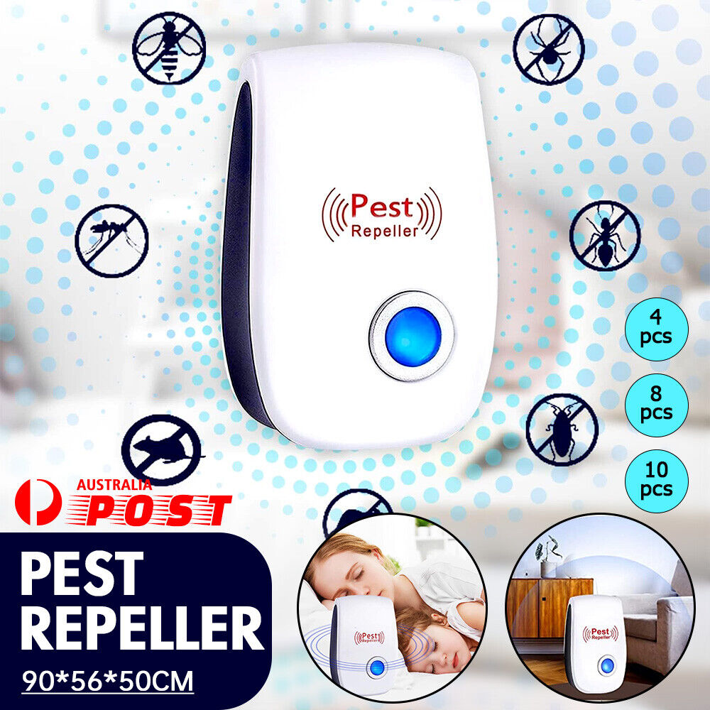 Ultrasonic Pest Repeller Electronic Reject Mouse Rat Mosquito Insect Control