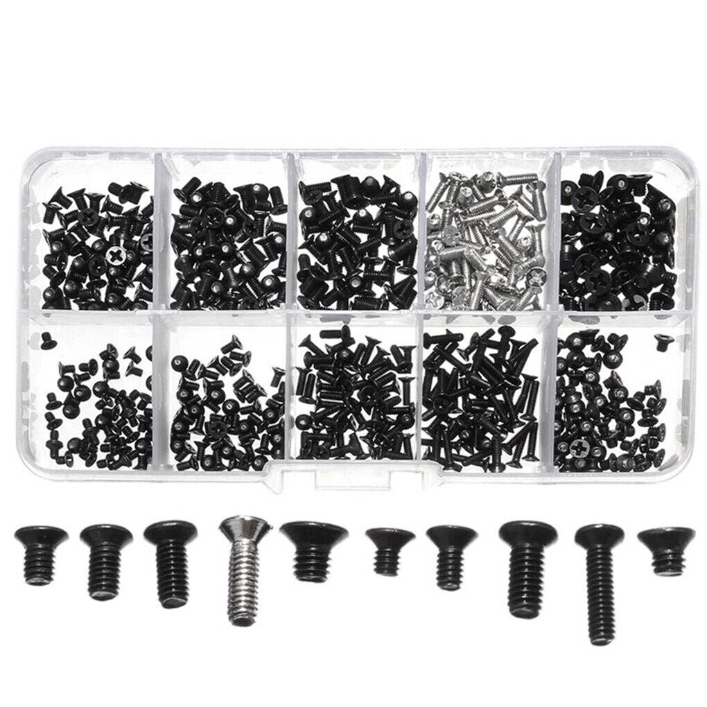 500PCS Computer Screws Kits For Universal Desktop PC Laptop Screw Replacing Part