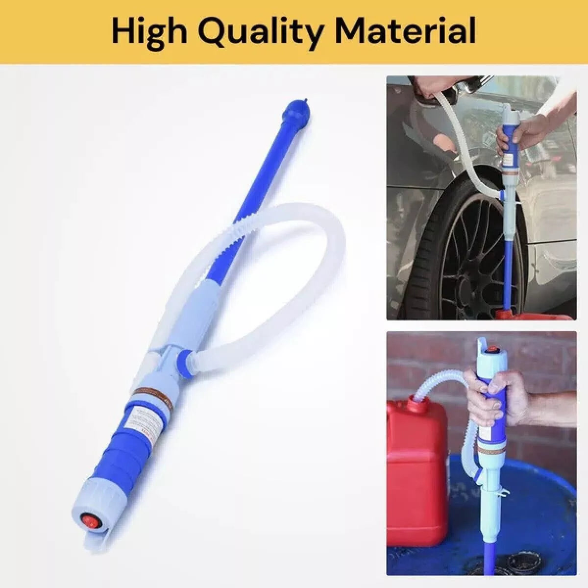 Electric Battery Power Liquid Fuel Siphon Pump Automatic Transfer Gas Oil Water