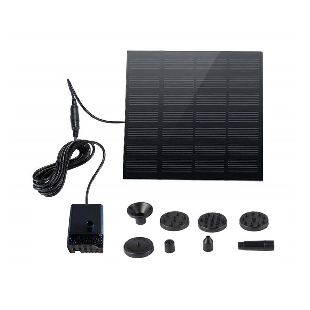 Solar Powered Water Pond Pump Panel Kit Outdoor Garden Pool Fountain Submersible