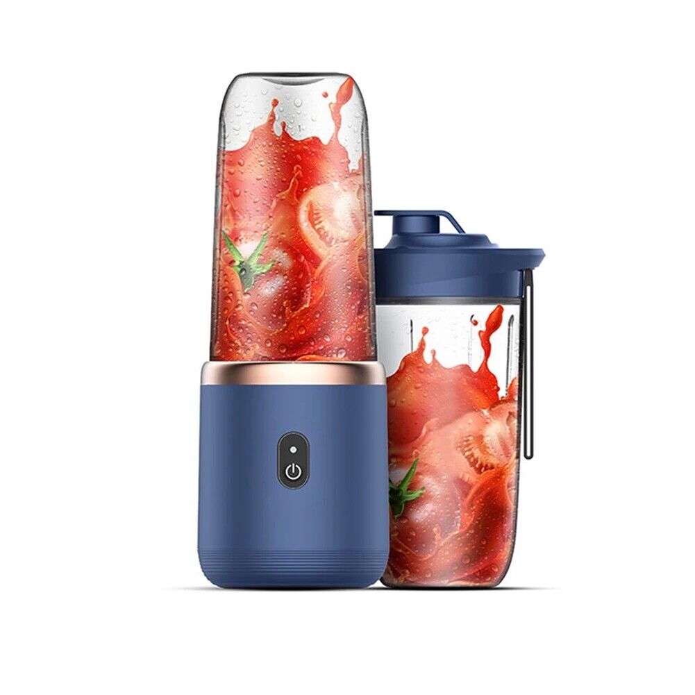 Portable Electric Fruit Juicer Smoothie Blender Rechargeable USB Travel Bottle