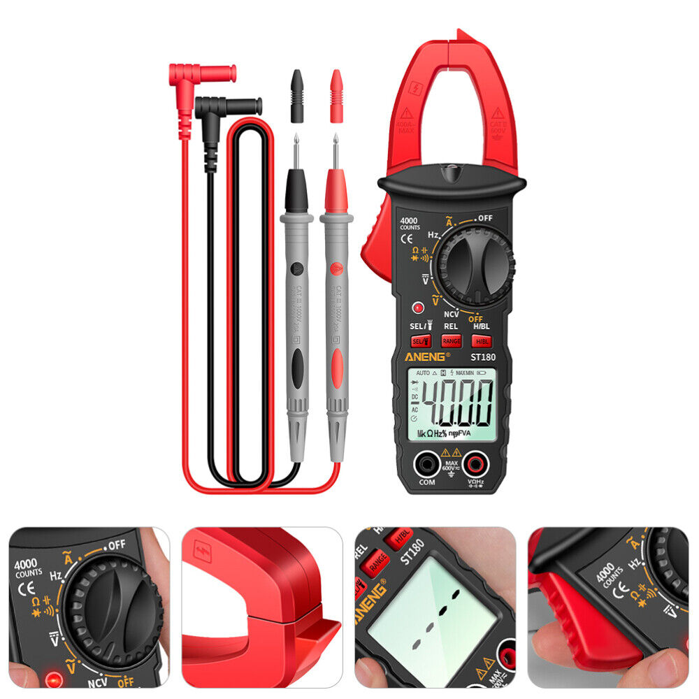 Clamp Meter Clamp Multimeter DC Clamp Meter Digital AC DC Current Clamp Meter