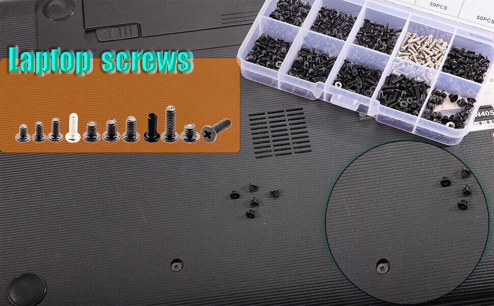 500PCS Computer Screws Kits For Universal Desktop PC Laptop Screw Replacing Part