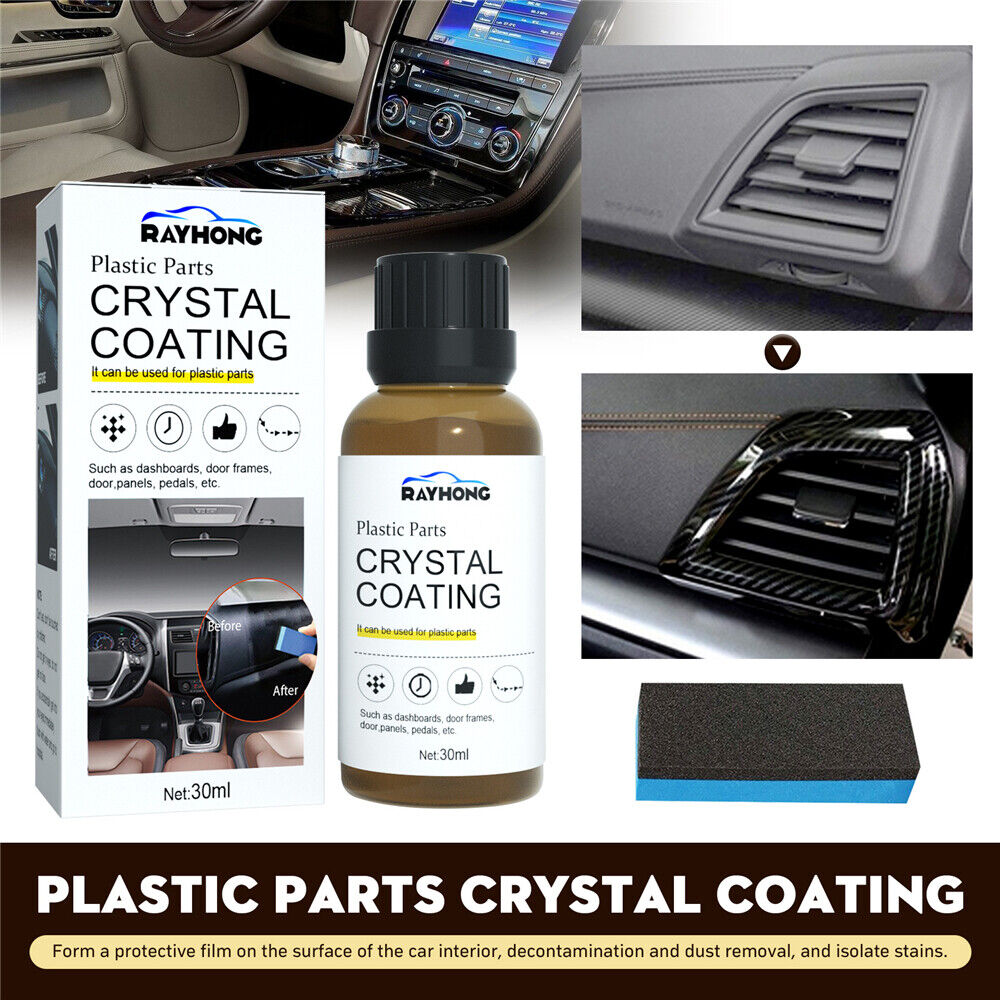 Car Coating Agent 30ML Crystal Coating Plastic Part Refurbish