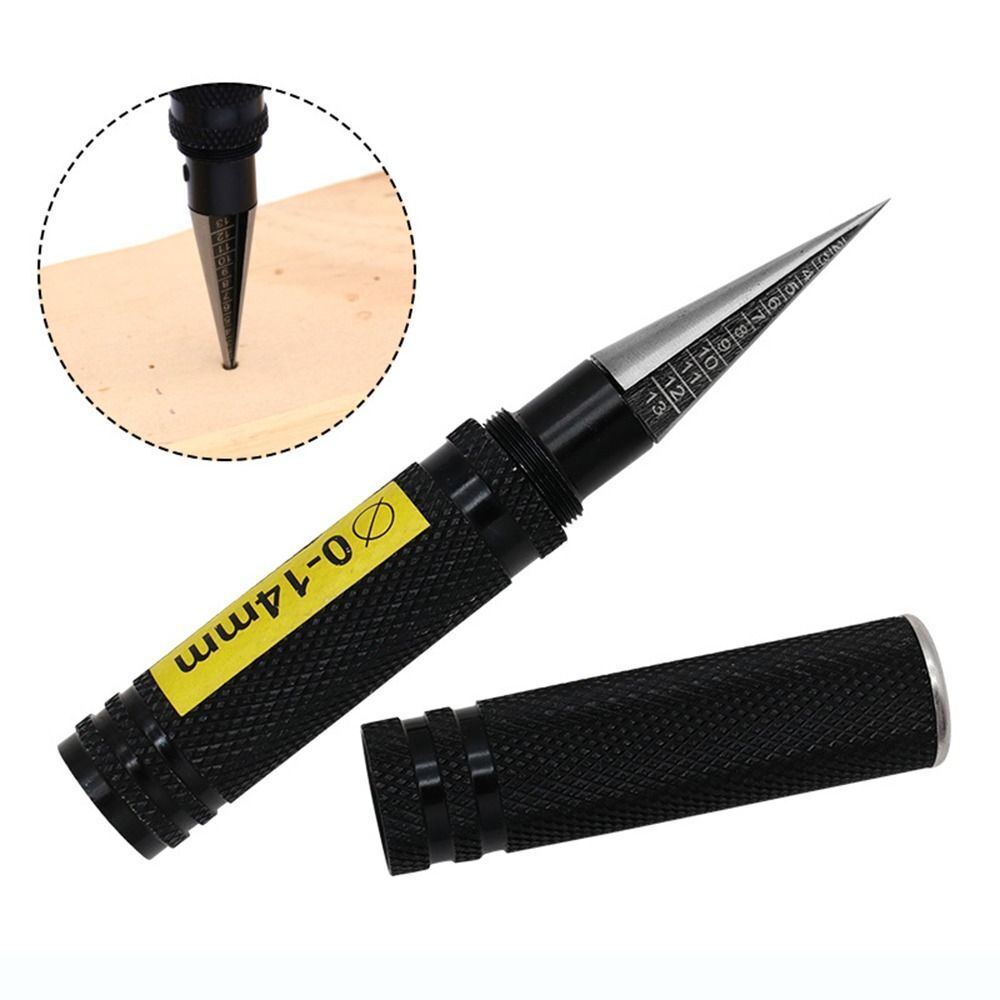 Steel Hole Opener 0-14mm Enlarge Pin Hole High Hardness Center Punch