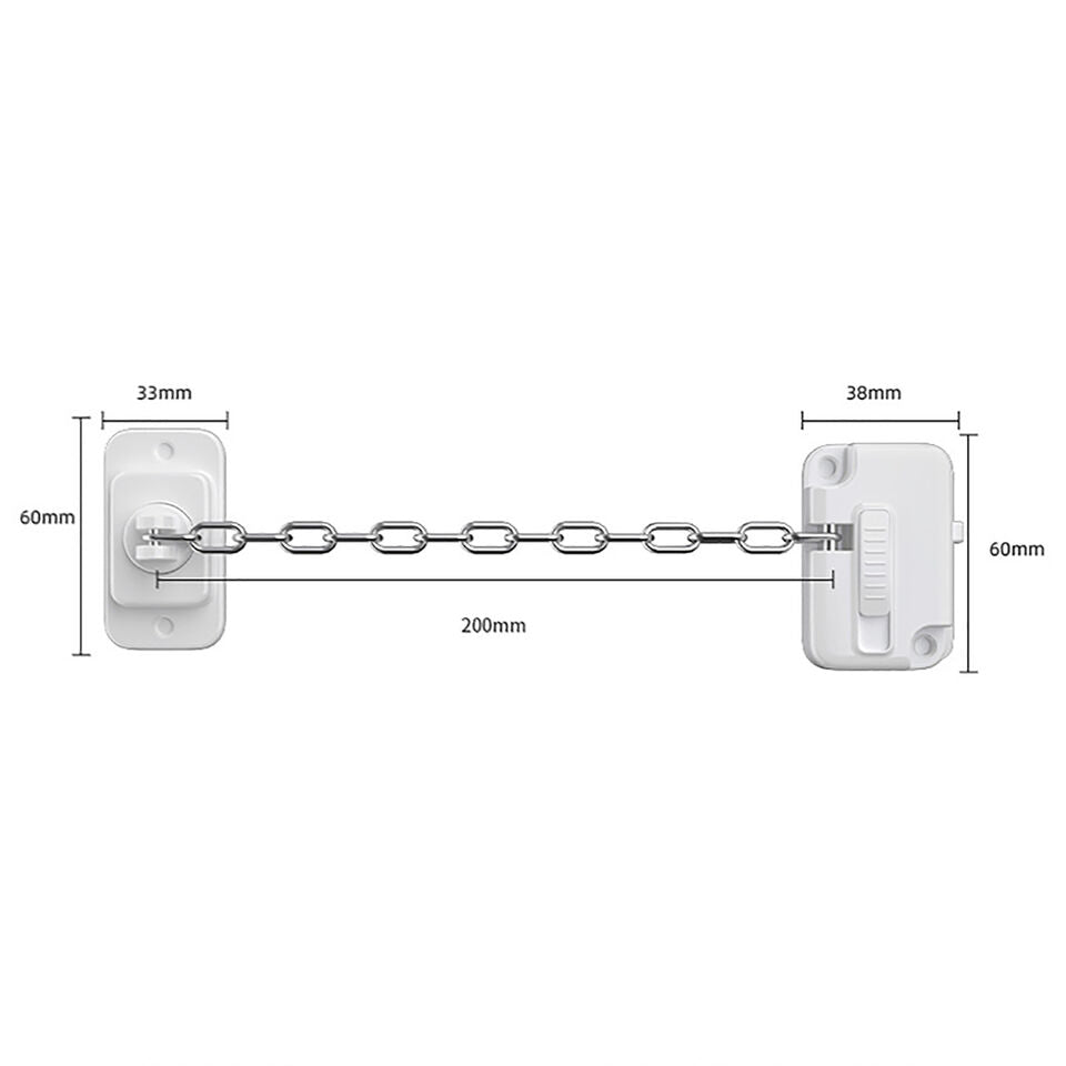 Adjustable Window Lock Gap Child Safety Locks Self Adhesive