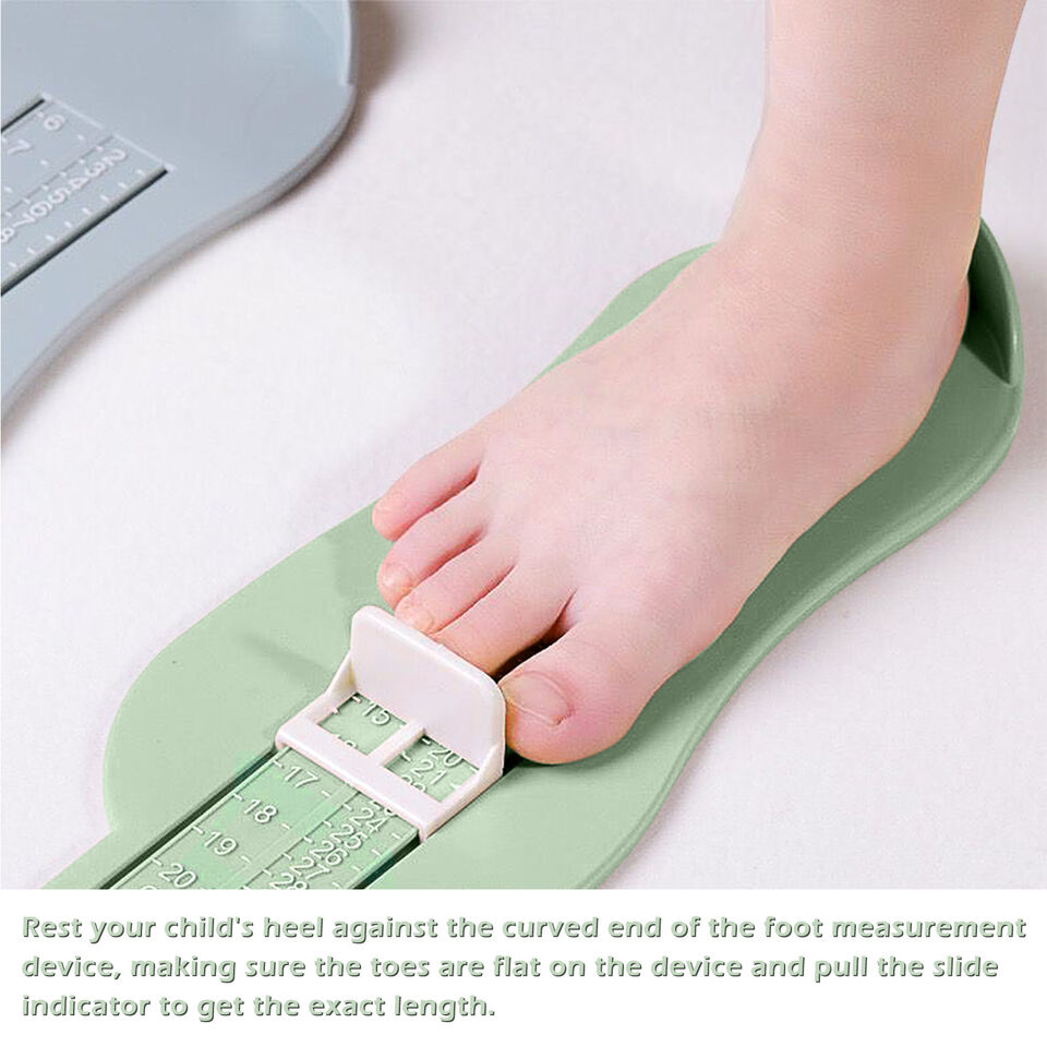 Kids Infant Toddler Baby Foot Measure Gauge Shoes US Sizes Measuring Ruler Tool