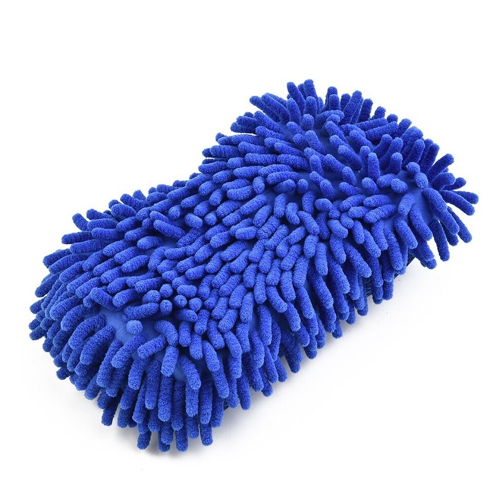 Microfiber Chenille Car Wash Sponge Care Washing Brush Pad Cleaning-Tool