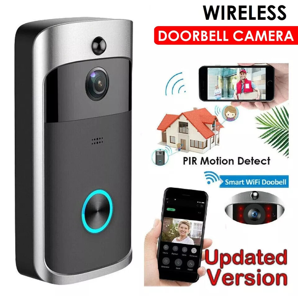 Smart WiFi Wireless Doorbell Video Door Bell Intercom Phone Security Camera VIC