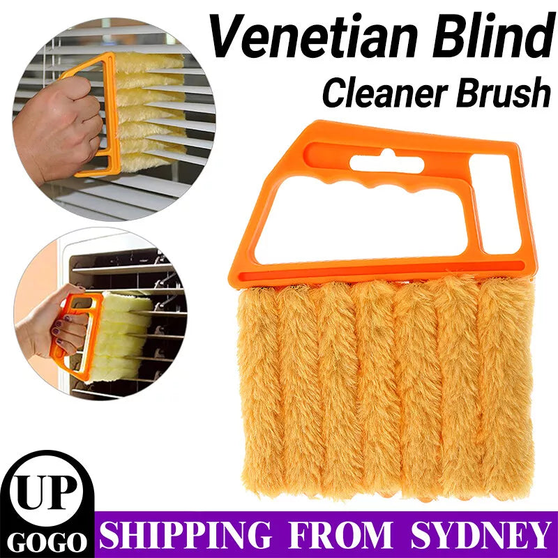 Hand Held Window Blinds Cleaner Brush Vertical Window Venetian Blind Duster