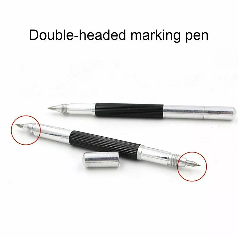 Double Head Micro Engraving Pen Lettering Pen For Glass Wood Ceramics Jewelry