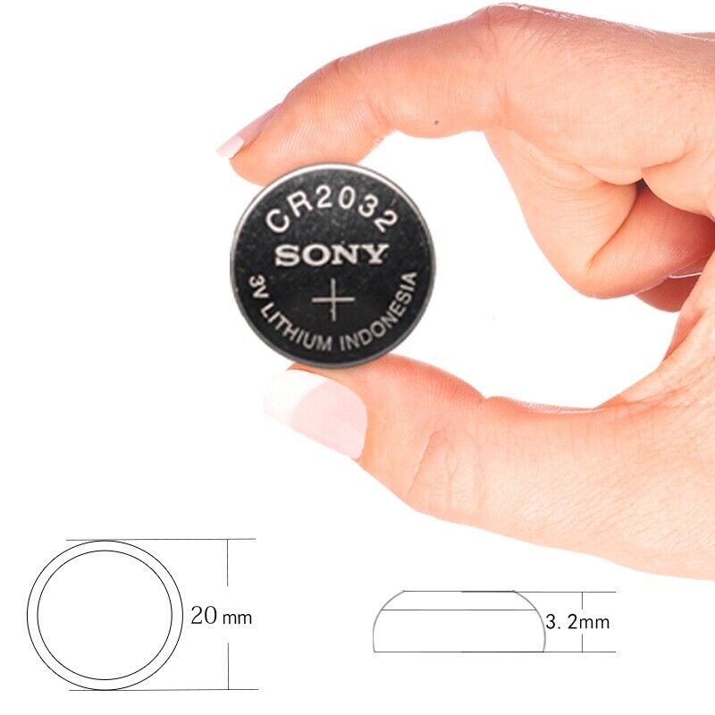 5pcs/ Pack Sony CR1220 CR1616 CR1620 Button Cell 3V Lithium Batteries