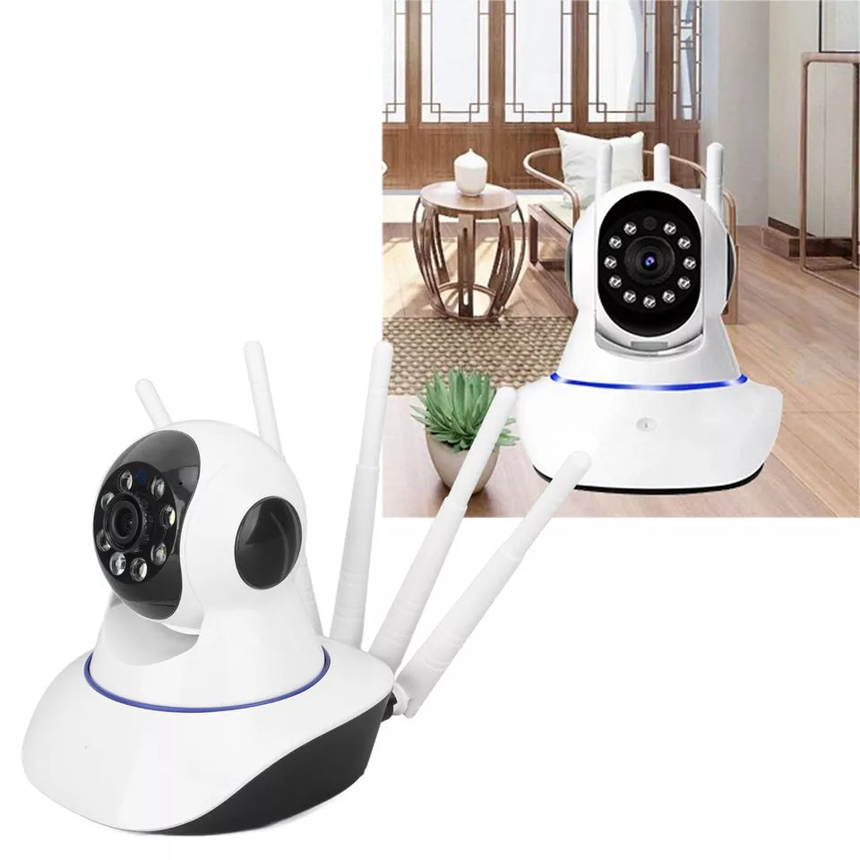 Smart WiFi Wireless IP CAMERA Remote Surveillance Camera with 5 Signal Antenna