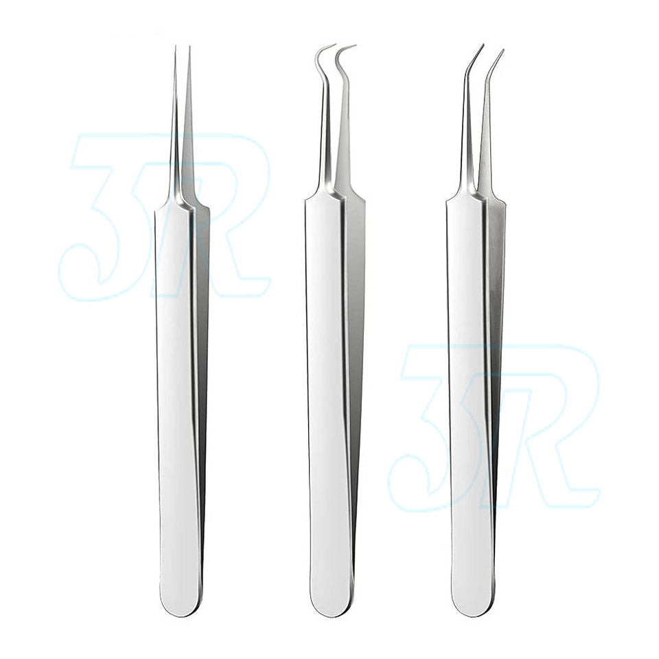 Blackhead Remover Spot Acne Pimple Extractor Tweezer Facial Tool Professional