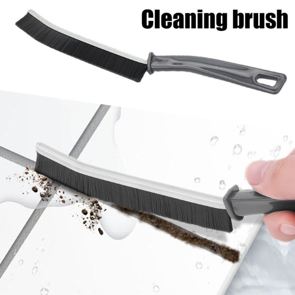 Tile Narrow Joints Durable Grout Cleaner Stiff Bristles Scrubber Cleaning Brush