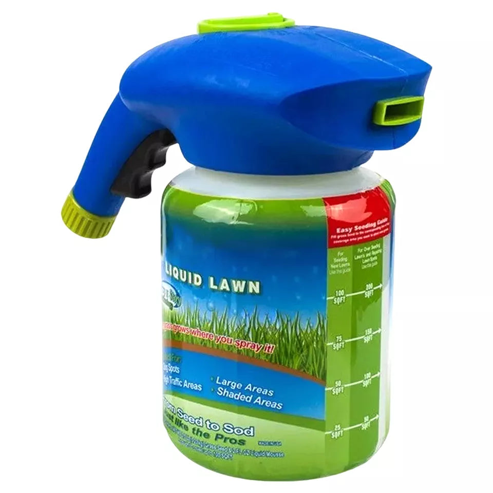 Hydro Mousse Seeding Grass Liquid Lawn Green Spray Device Seed Care Watering