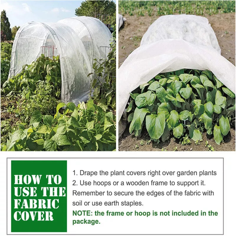 Floating Crop Cover/Frost Blanket/Frost Cloth/Garden Fabric Plant Cover