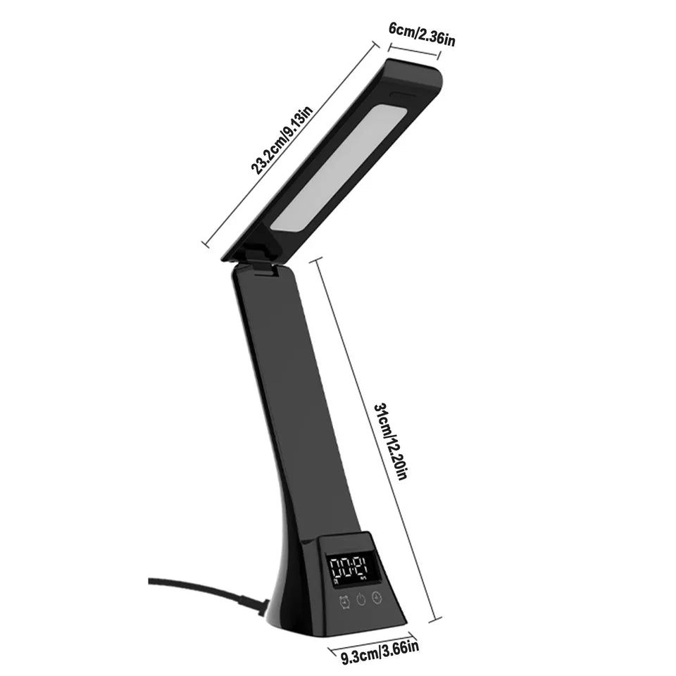 Dimmable USB LED Desk Lamp Wireless Charger Touch Control Table Light Adjustable