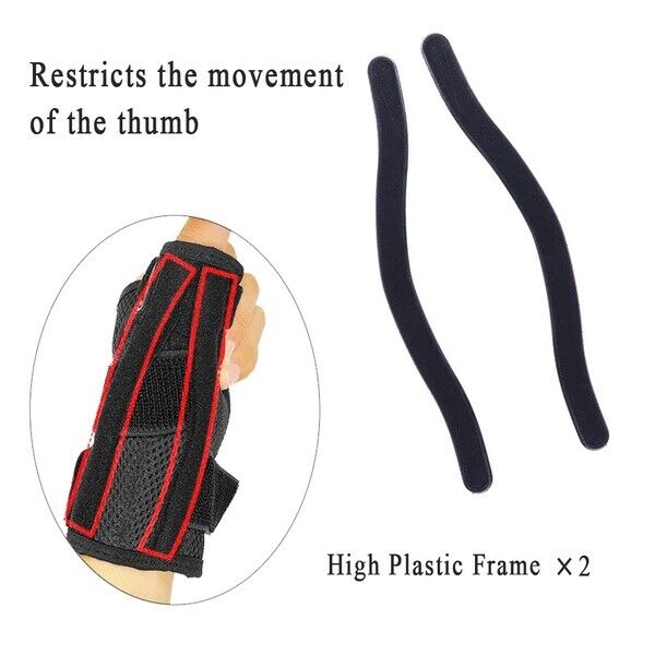 Thumb Spica Splint Brace Wrist Support Stabilizer De Quervains Tendonitis Sprain