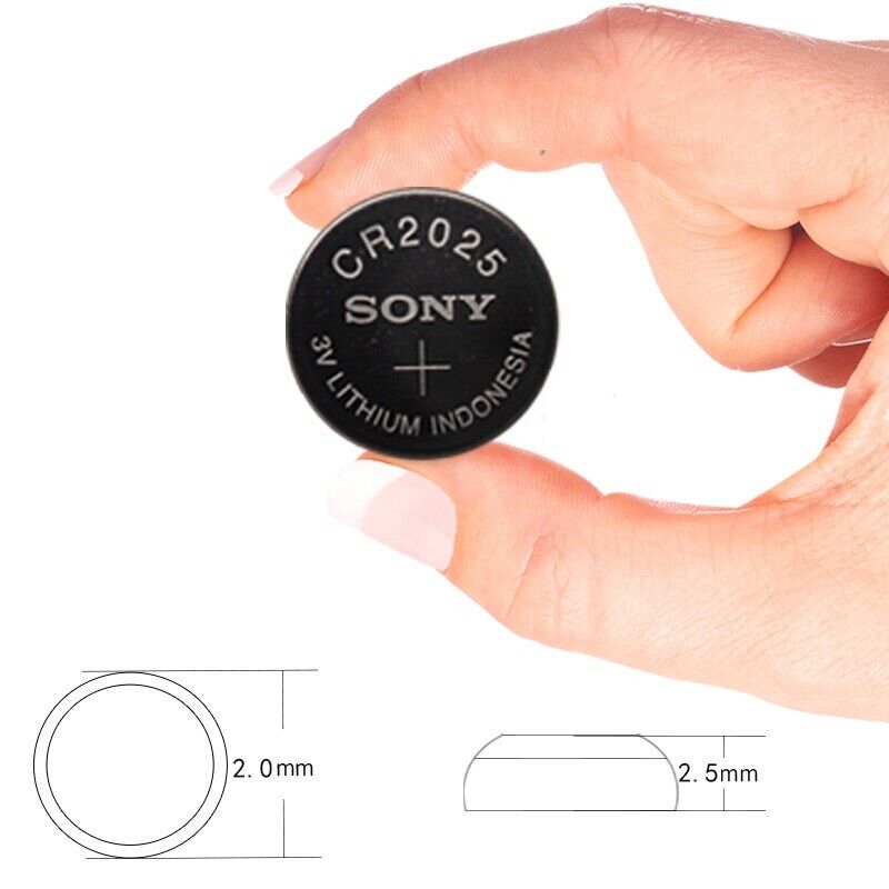 5pcs/ Pack Sony CR1220 CR1616 CR1620 Button Cell 3V Lithium Batteries