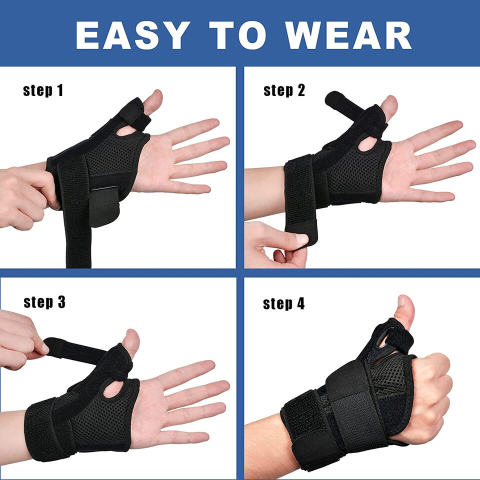 Thumb Spica Splint Brace Wrist Support Stabilizer De Quervains Tendonitis Sprain