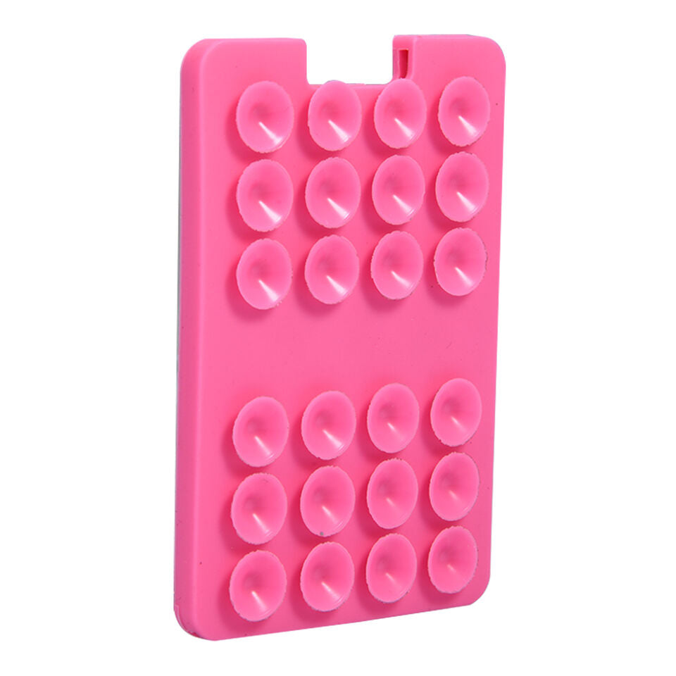 Suction Card Holder for Phone Adhesive Cellphone Card Mount Powerful Adsorption