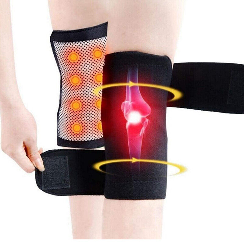 Self Heating Magnetic Knee Support Brace Pain Relief Arthritis