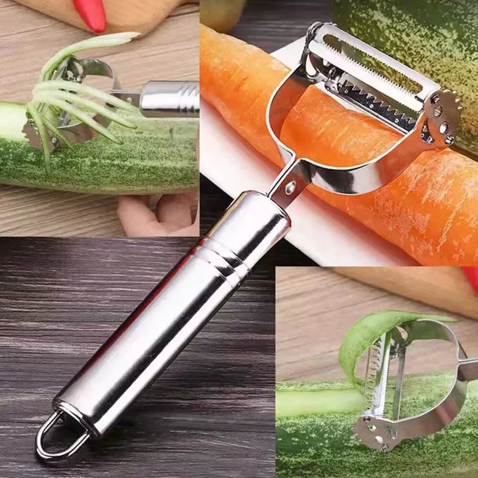 CLEARANCE- 3pc/Set Vegetable Peeler Stainless Steel Vegetable Planer Vegetable Shredder