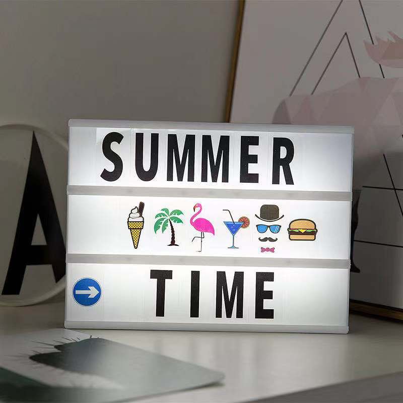 A4 Size USB Light Letter Box with FREE sticker