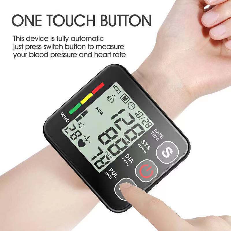 Blood Pressure Monitor Machine BP Cuff Automatic Digital Heart Rate