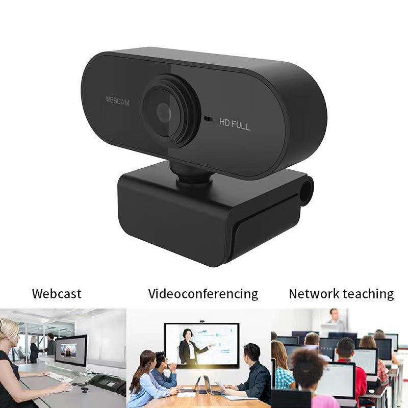 CLEARANCE- 1080P Webcam Full HD For Desktop & Laptop