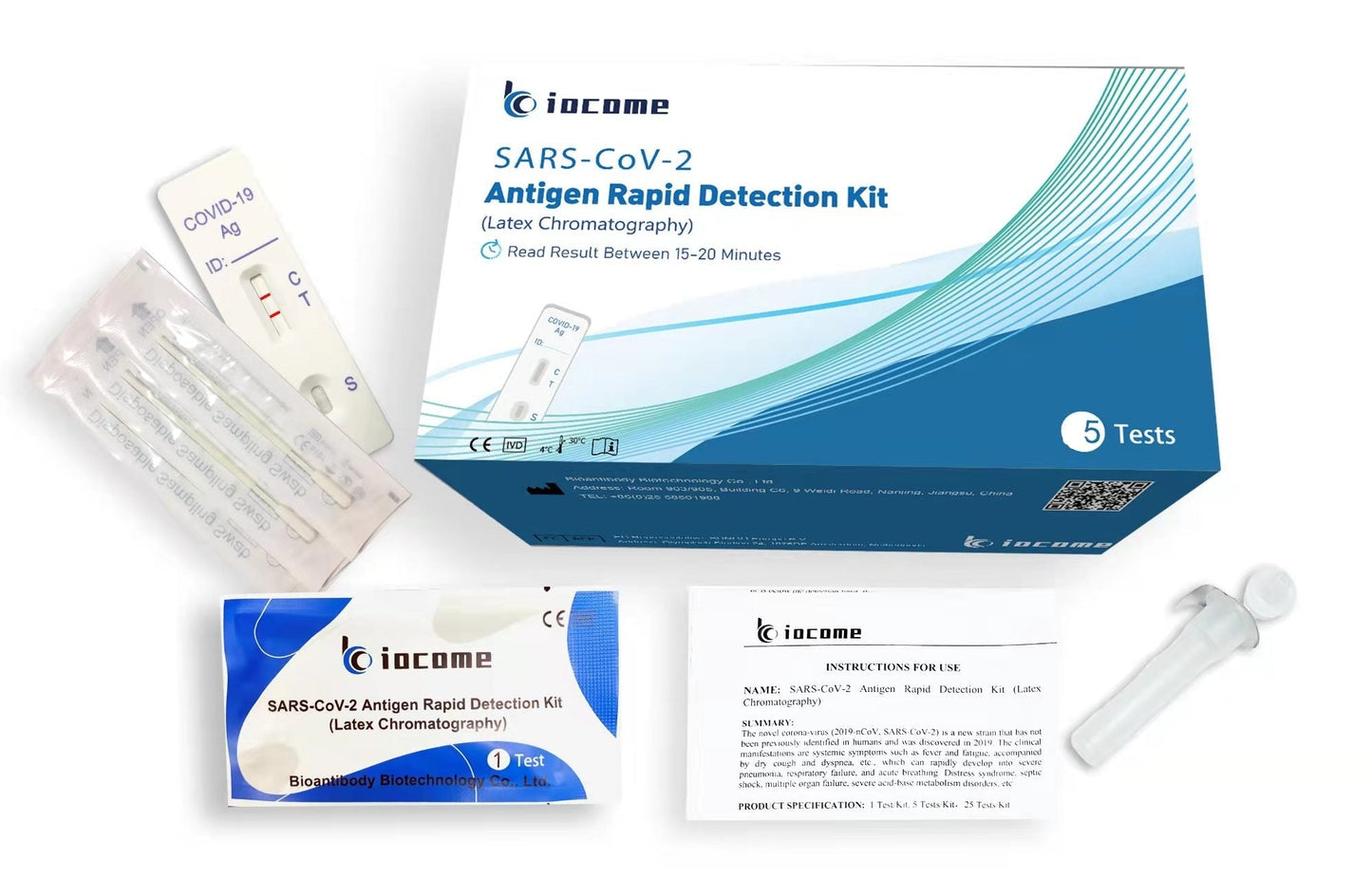 CLEARANCE- COVID-19 Virus Antigen Test- Rapid Detection Test Kit (Salvia)