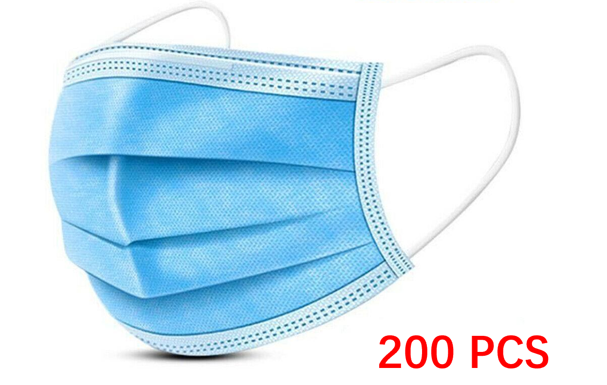 CLEARANCE- 50PC/100PC 3 Layers Disposable Medical Face Mask