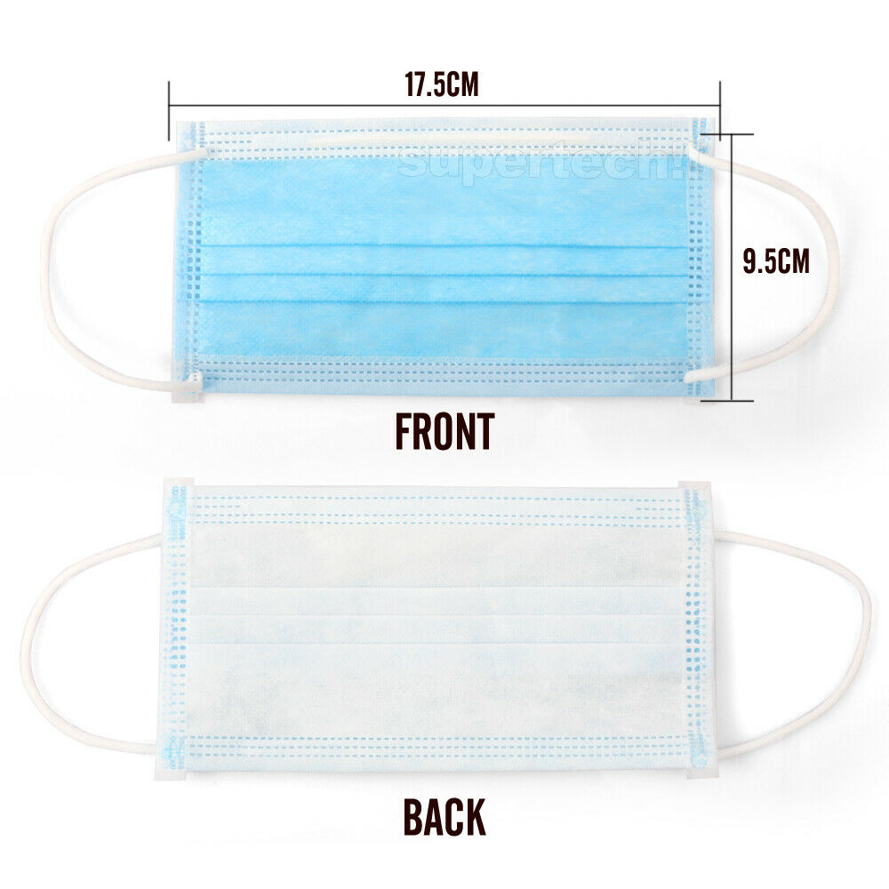 CLEARANCE- 50PC/100PC 3 Layers Disposable Medical Face Mask