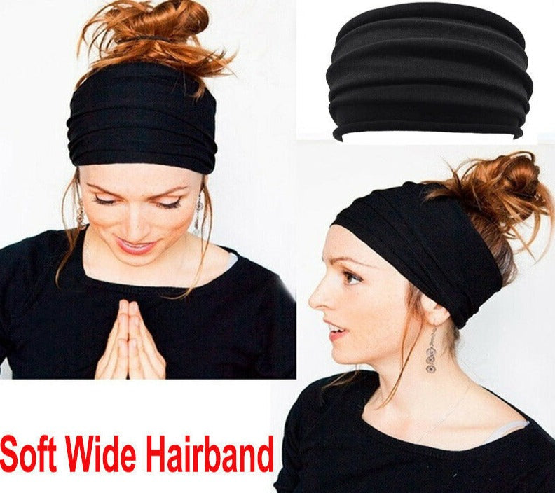 Running Soft Wide Hairband