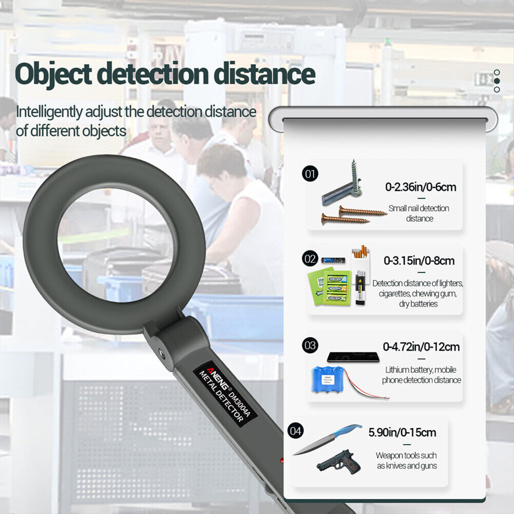 400MM Deep Sensitive Metal Detector Searching Gold Digger Treasure Hunter