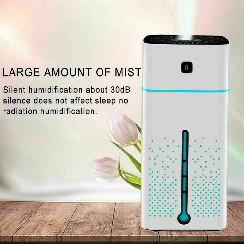 Ultrasonic Air Humidifier Purifier 1L