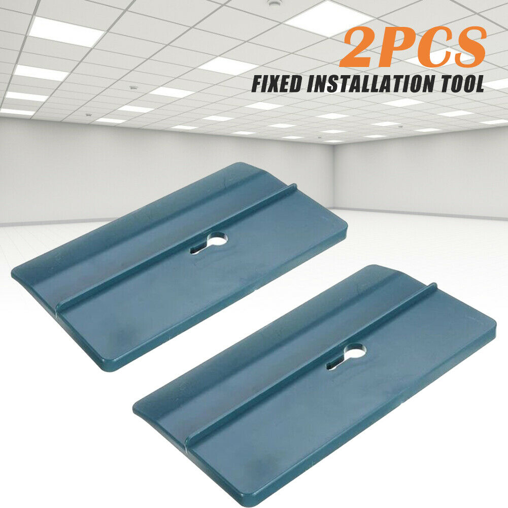 2pcs Drywall Gypsum Board Ceiling Positioning Plate Plasterboard Fixed Tool