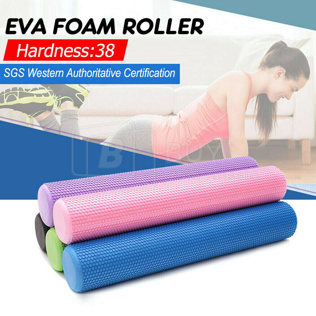 45/60/90CM EVA Foam Yoga Roller