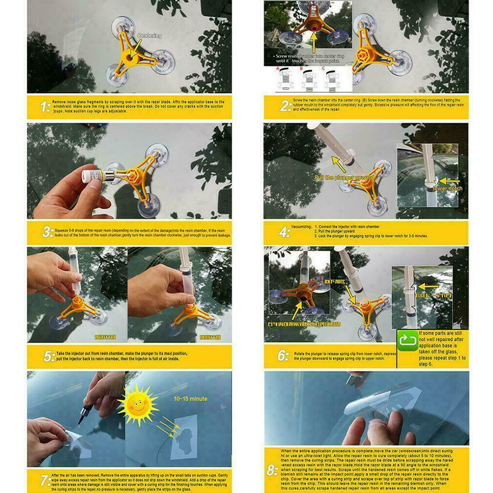 Windscreen Cracks Repair Kit