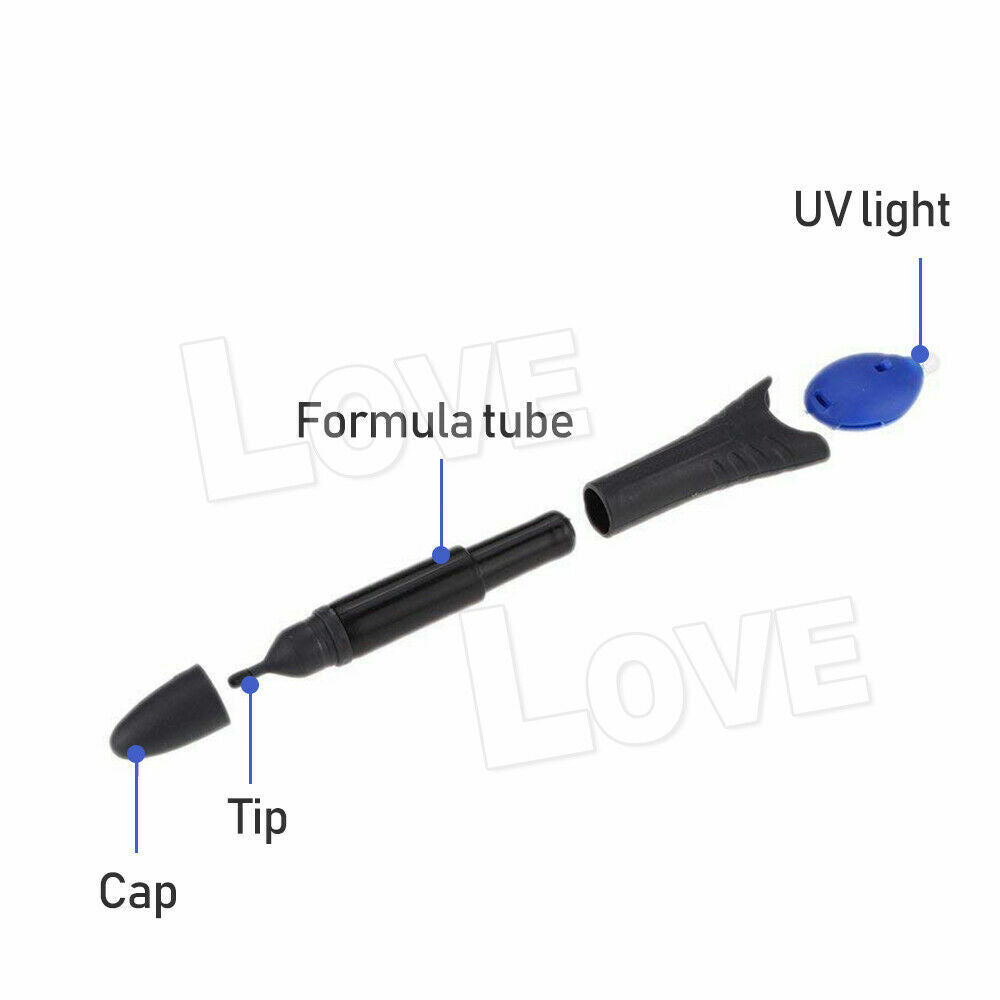 5 Second Fix UV Light Liquid Welding Kit Welding Compound Glue Repair Tool