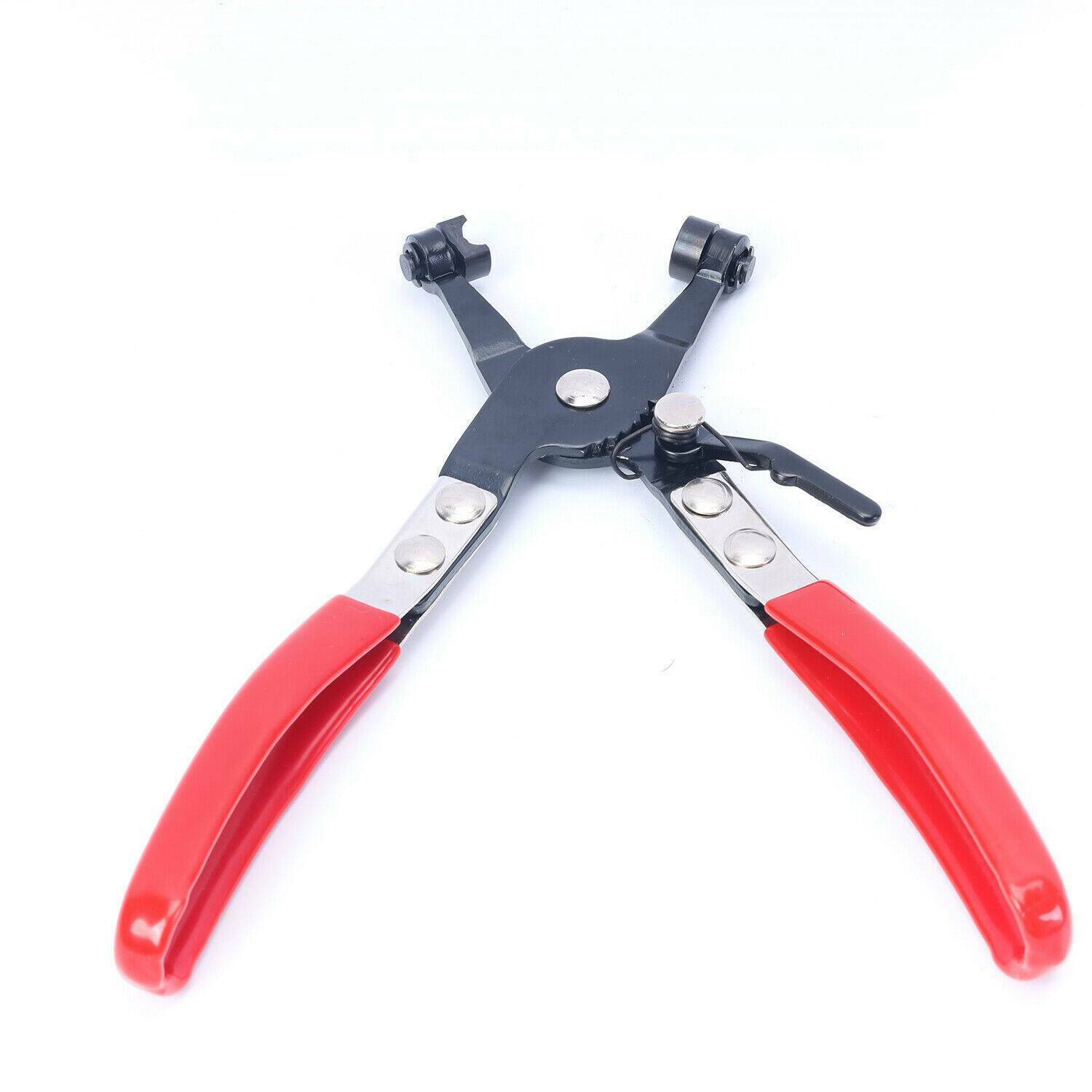 Hose Clamp Pliers Band Flat Ring Install Pliers Mechanics Auto Repair Tools