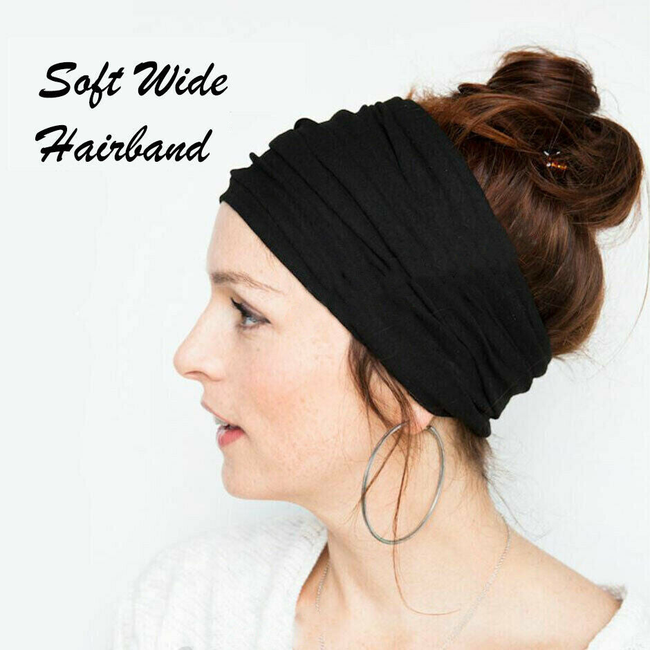 Running Soft Wide Hairband