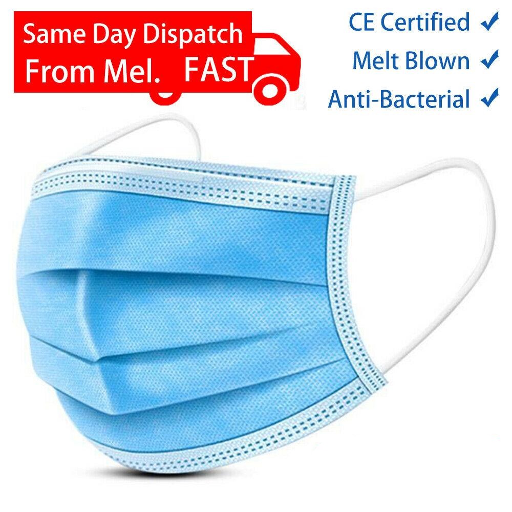 CLEARANCE- 50PC/100PC 3 Layers Disposable Medical Face Mask