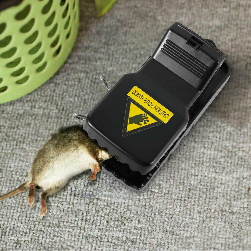 2PCS/6PCS/12PCS Plastic Mouse Traps Trap Reusable Mice Rat Snare Catcher Rodent Indoor