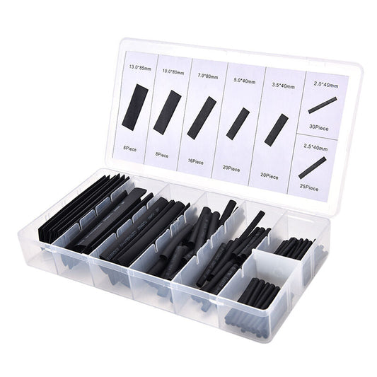 127PCS Heat Shrink Tubing Shrinkable Tube Assortment Kit