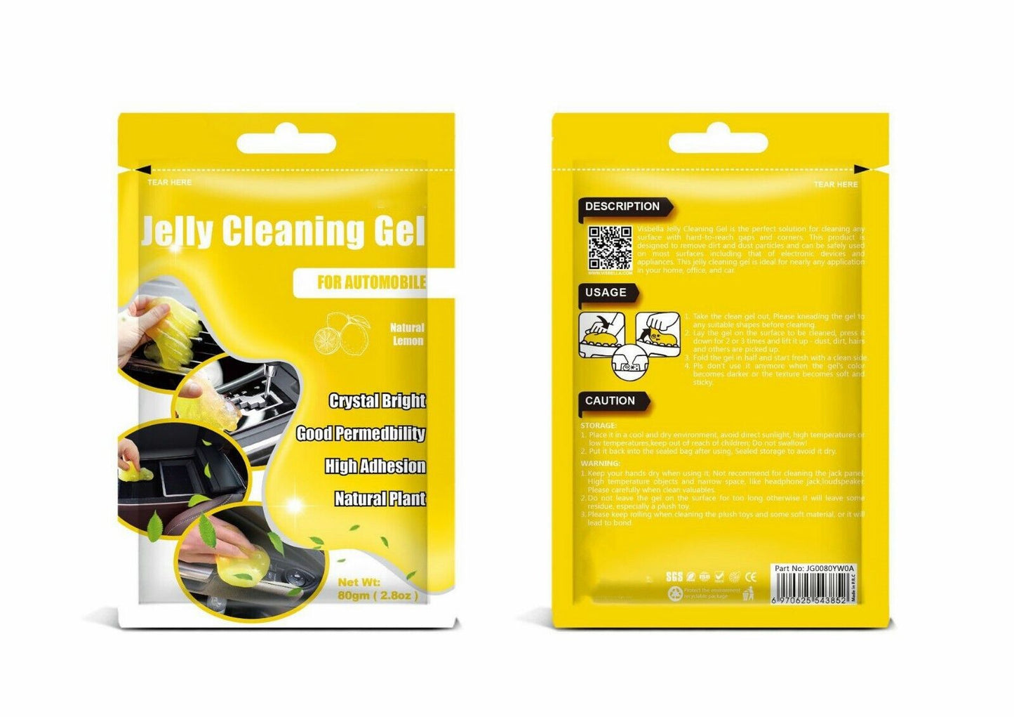 CLEARANCE- Cleaning Gel Slime Super Clean Magic Car Laptop Keyboard Dust Dirt Cleaner